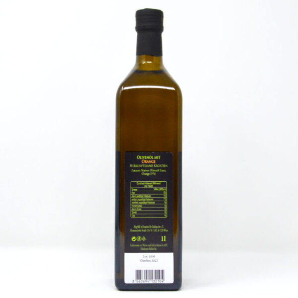 Goldspecht Olivenöl mit Orange 1000ml House of Slivovitz (2)