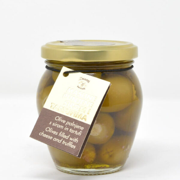 Zigante Oliven mit Käse & Trüffel